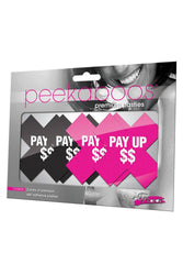 X-Gen - Peekaboos - Pay Up Cross Pasties - Stag Shop