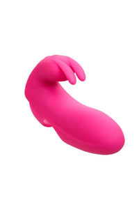 Thumbnail for Cal Exotics - Mini Marvels - Silicone Marvelous Pleaser Finger Vibrator - Pink - Stag Shop
