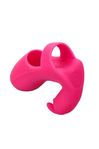 Thumbnail for Cal Exotics - Mini Marvels - Silicone Marvelous Pleaser Finger Vibrator - Pink - Stag Shop