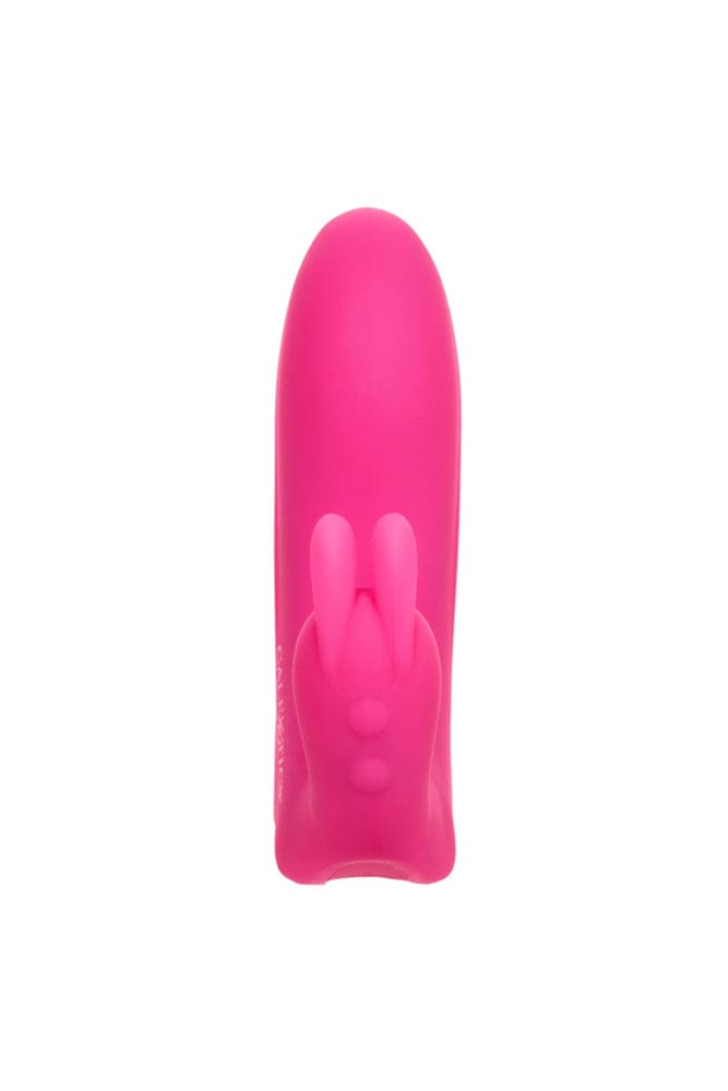Cal Exotics - Mini Marvels - Silicone Marvelous Pleaser Finger Vibrator - Pink - Stag Shop