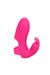 Cal Exotics - Mini Marvels - Silicone Marvelous Pleaser Finger Vibrator - Pink - Stag Shop