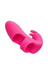 Cal Exotics - Mini Marvels - Silicone Marvelous Pleaser Finger Vibrator - Pink - Stag Shop