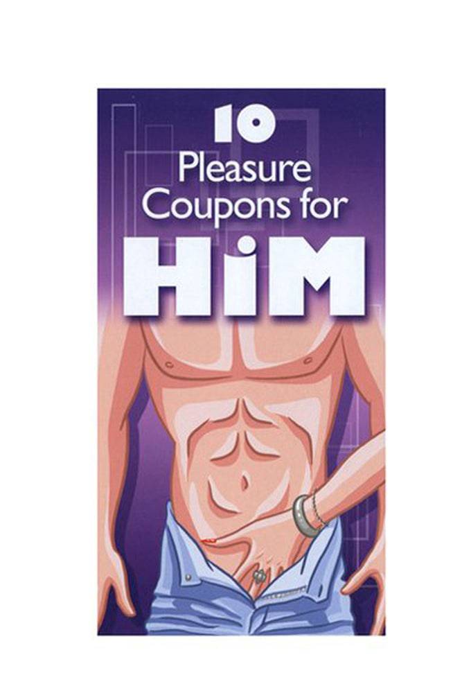 Ozze Creations - Pleasure Coupons for Him - Stag Shop