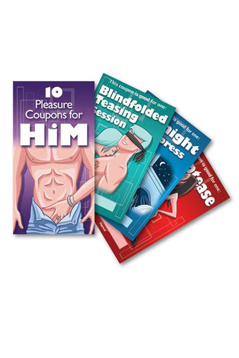 Ozze Creations - Pleasure Coupons for Him - Stag Shop