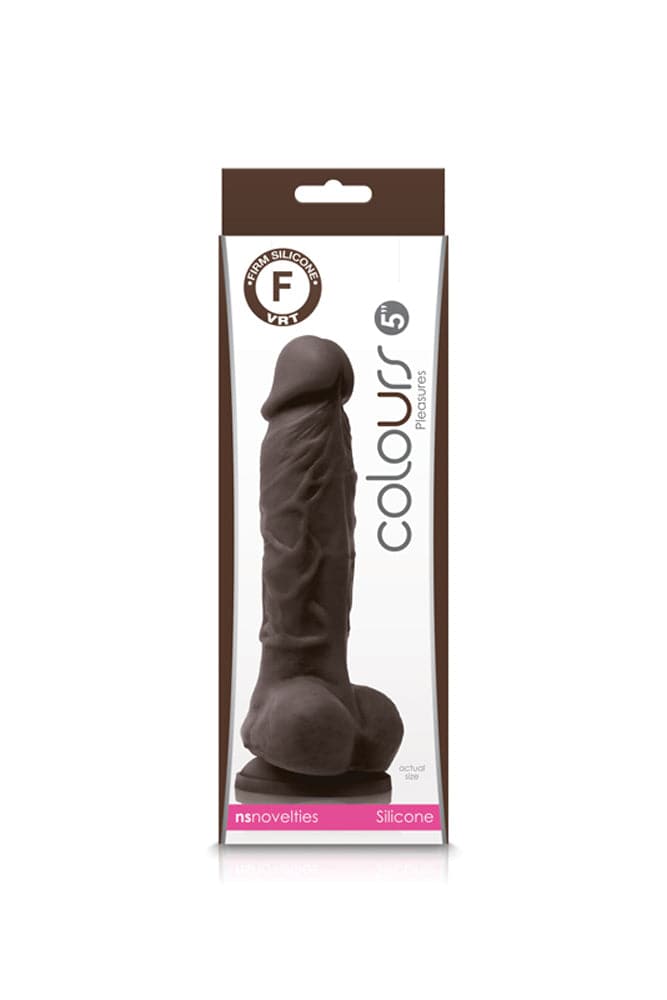 NS Novelties - Colours - 5 Inch Pleasures Dildo - Assorted Colours - Stag Shop