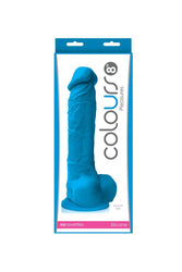 NS Novelties - Colours - 8 Inch Pleasures Dildo - Assorted Colours - Stag Shop