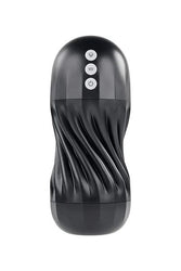 Playboy - Solo Vibrating & Sucking Stroker - Black - Stag Shop