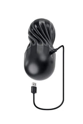 Playboy - Solo Vibrating & Sucking Stroker - Black - Stag Shop