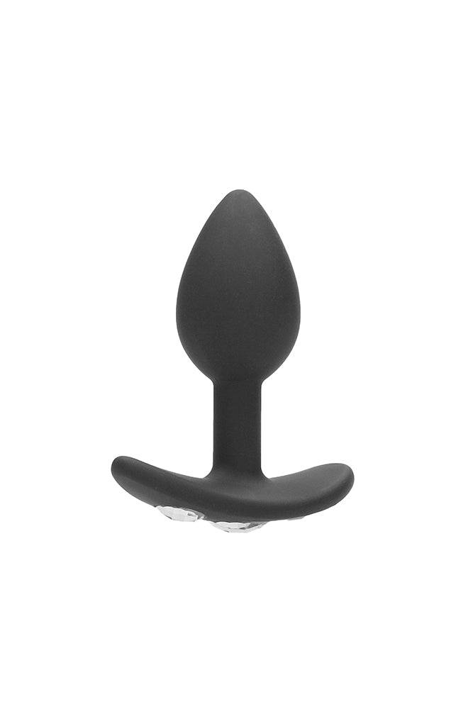 Ouch by Shots Toys - Diamond Butt Plug With Handle - Black - Assorted - Stag Shop
