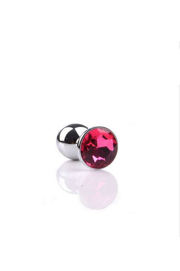 Ego Driven - Jewelled Butt Plug - Pink - Stag Shop