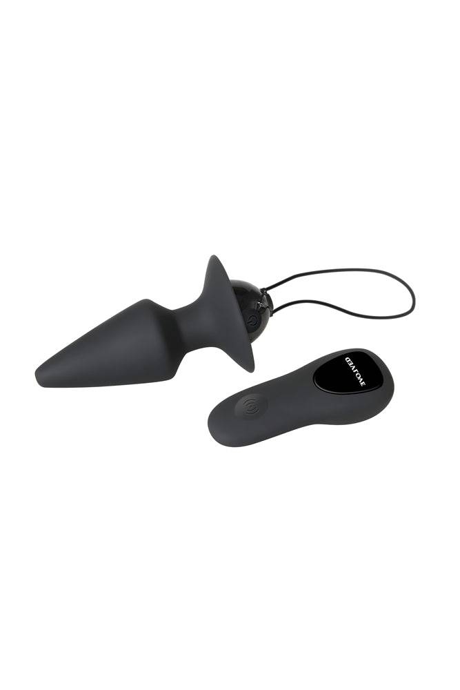 Evolved - Plug & Play Remote Control Butt Plug - Black - Stag Shop