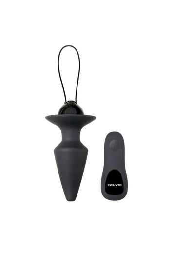 Evolved - Plug & Play Remote Control Butt Plug - Black - Stag Shop