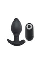 Playboy - Plug & Play Vibrating Anal Plug with Remote Control - Black - Stag Shop