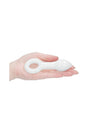 Shots Toys - Chrystalino - Plugger Glass Butt Plug - White - Stag Shop