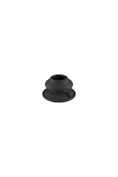 Shots Toys - Chrystalino - Pluggy Vibrating Glass Anal Plug with Suction Cup & Remote - Black - Stag Shop