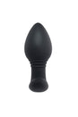 Playboy - Plug & Play Vibrating Anal Plug with Remote Control - Black - Stag Shop