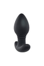 Playboy - Plug & Play Vibrating Anal Plug with Remote Control - Black - Stag Shop