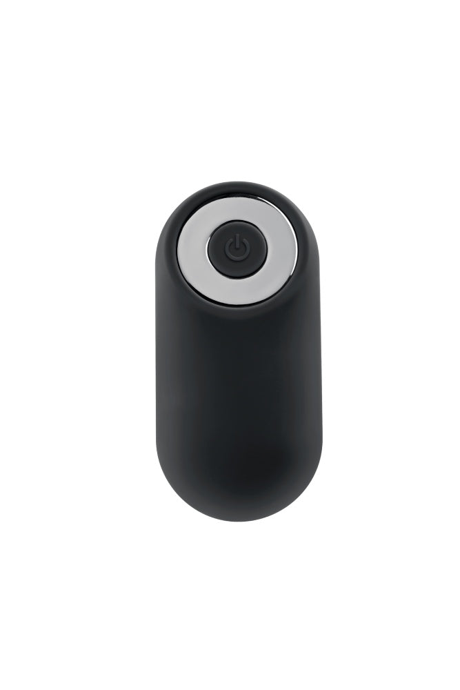 Playboy - Plug & Play Vibrating Anal Plug with Remote Control - Black - Stag Shop