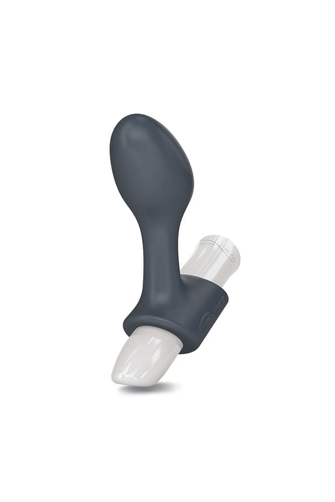 We-Vibe - Dusk Anal Silicone Plug Attachment - Grey - Stag Shop