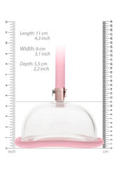 Shots Toys - Pumped - Rechargeable Pussy Pump - Rose Gold - Stag Shop