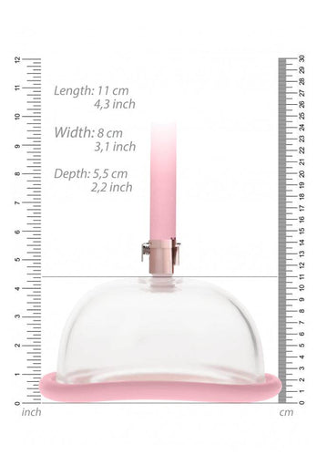 Shots Toys - Pumped - Rechargeable Pussy Pump - Rose Gold - Stag Shop