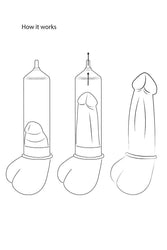 Shots Toys - Pumped - Automatic Luv Penis Pump - Black - Stag Shop