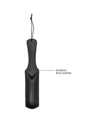 Shots Toys - Pain - Poly Cricket Paddle - Black - Stag Shop