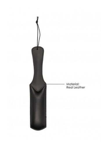 Shots Toys - Pain - Poly Cricket Paddle - Black - Stag Shop