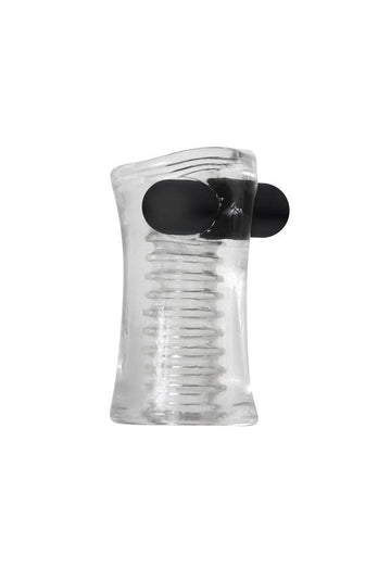 Zero Tolerance - Pop Vibrating Stroker - Clear - Stag Shop