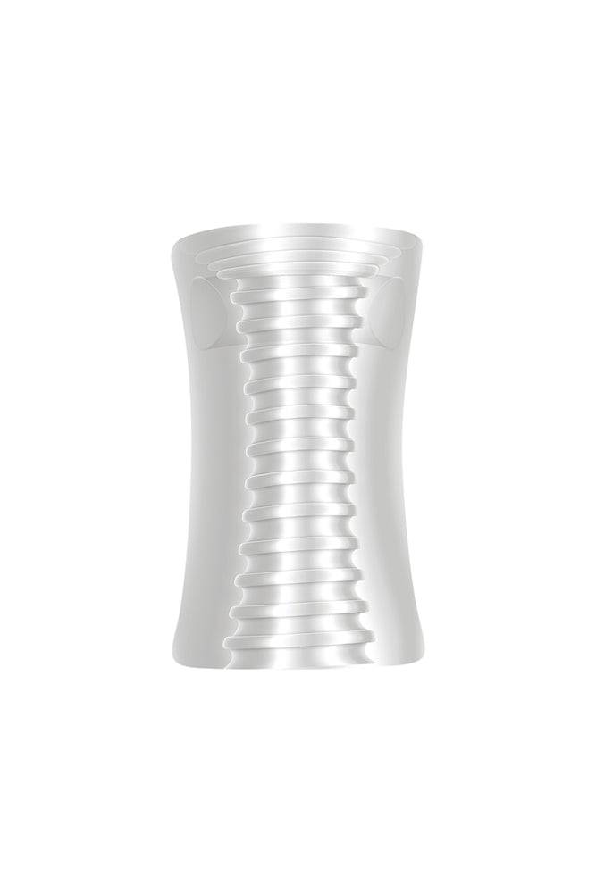 Zero Tolerance - Pop Vibrating Stroker - Clear - Stag Shop