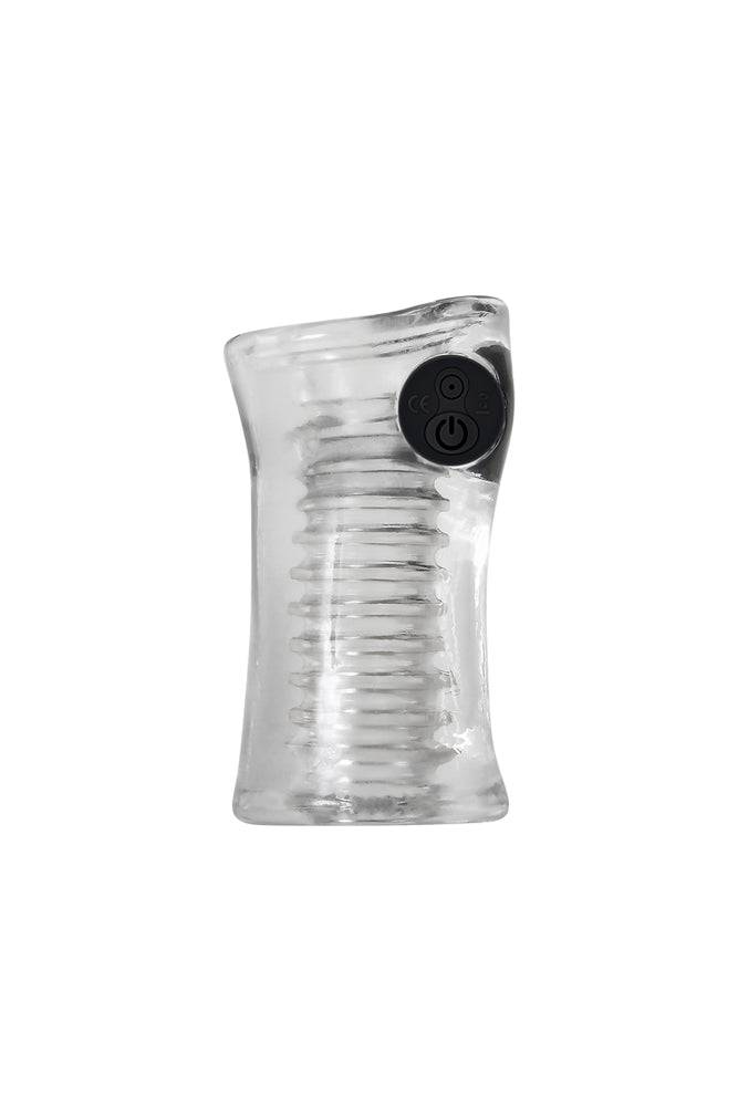 Zero Tolerance - Pop Vibrating Stroker - Clear - Stag Shop