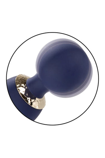 Cal Exotics - Chic - Poppy Massage Wand - Blue - Stag Shop