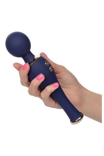 Cal Exotics - Chic - Poppy Massage Wand - Blue - Stag Shop