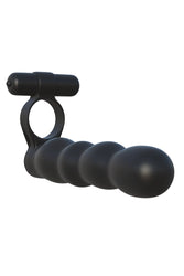 Pipedream - Fantasy C-Ringz - Posable Partner Double Penetrator - Black - Stag Shop
