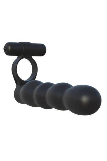 Pipedream - Fantasy C-Ringz - Posable Partner Double Penetrator - Black - Stag Shop