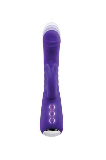 Adam & Eve - Eve's Posh Thrusting Warming Rabbit Vibrator - Purple - Stag Shop