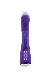 Thumbnail for Adam & Eve - Eve's Posh Thrusting Warming Rabbit Vibrator - Purple - Stag Shop