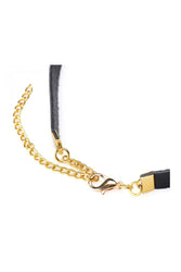 XR Brands - Master Series - Posh Pet Gold Ring Slim Choker - Stag Shop