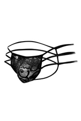 MaleBasics - Lace String Thong - Black - Stag Shop