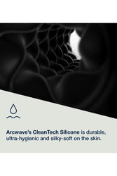 Arcwave - Pow Silicone Stroker With Suction Control - Black - Stag Shop