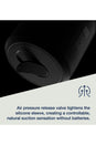 Arcwave - Pow Silicone Stroker With Suction Control - Black - Stag Shop