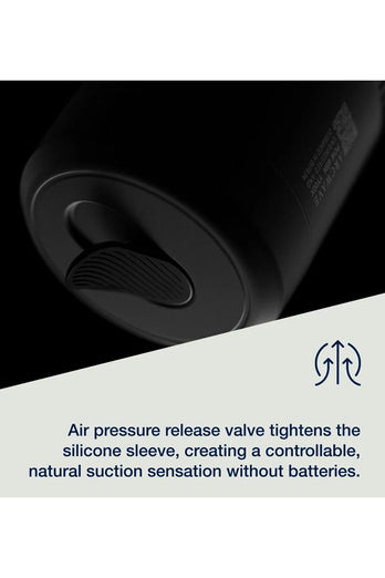 Arcwave - Pow Silicone Stroker With Suction Control - Black - Stag Shop
