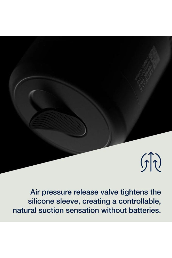 Arcwave - Pow Silicone Stroker With Suction Control - Black - Stag Shop