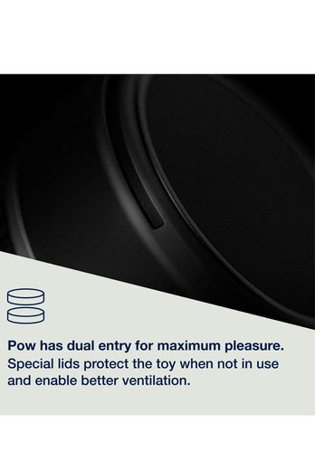 Arcwave - Pow Silicone Stroker With Suction Control - Black - Stag Shop