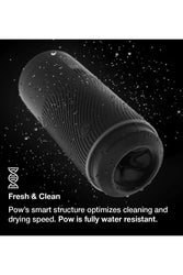 Arcwave - Pow Silicone Stroker With Suction Control - Black - Stag Shop