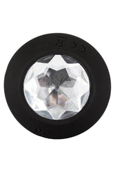 Cal Exotics - Power Gem Vibrating Crystal Butt Plug - Black - Stag Shop