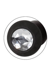 Cal Exotics - Power Gem Vibrating Crystal Butt Plug - Black - Stag Shop