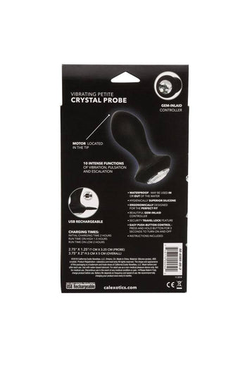 Cal Exotics - Eclipse - Power Gem Vibrating Petite Crystal Probe - Stag Shop