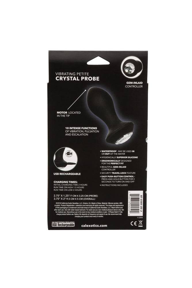 Cal Exotics - Eclipse - Power Gem Vibrating Petite Crystal Probe - Stag Shop