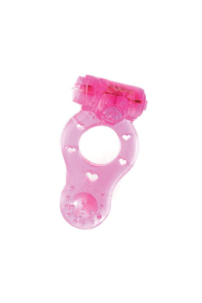 Adam & Eve - Power O Vibrating Cock Ring - Pink | Stag Shop